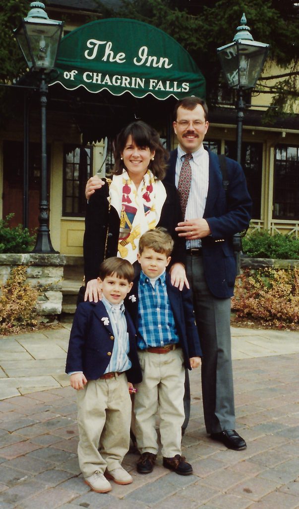 Albert Harlow and family, 1993