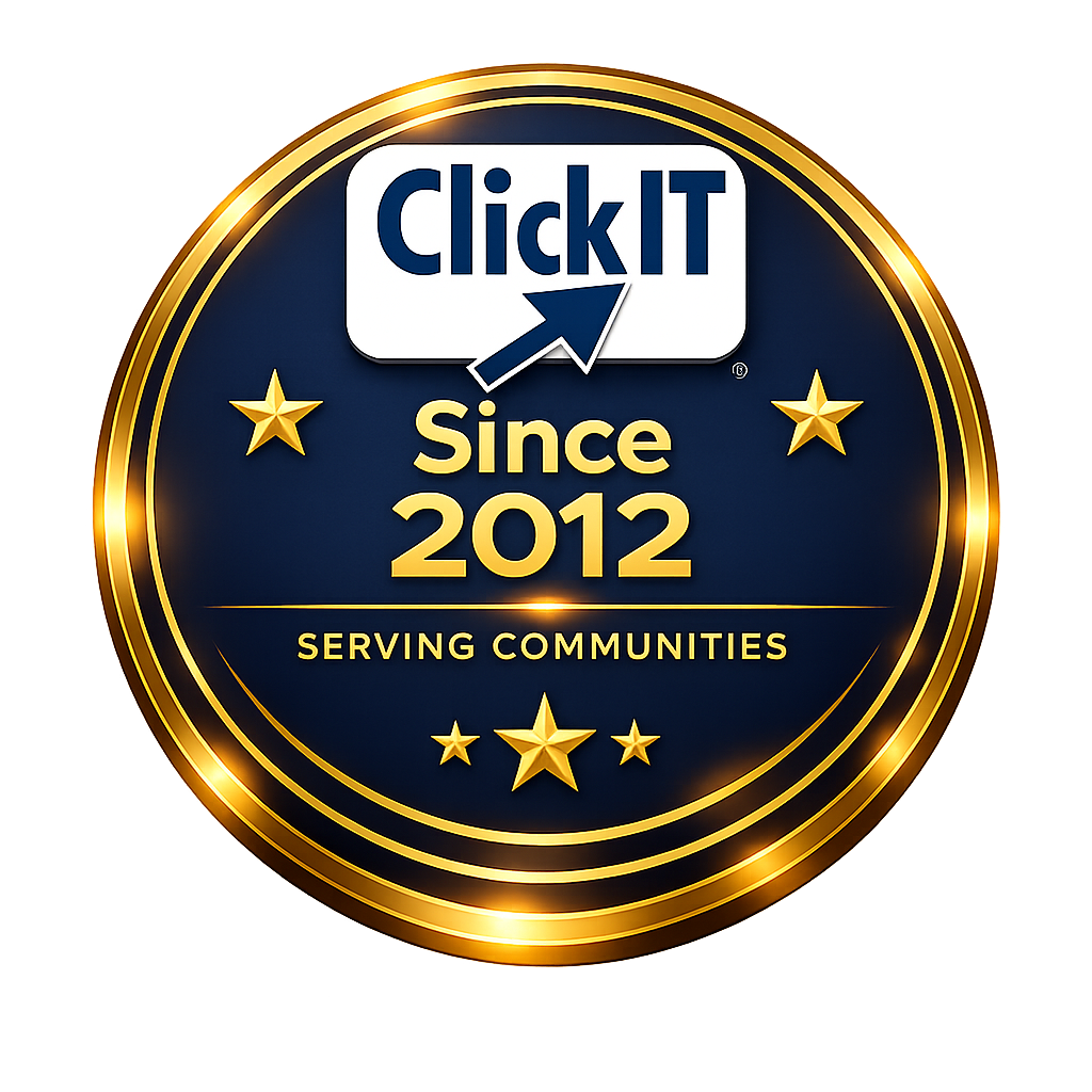 Click IT - Since 2012, Serving Communities